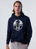 North Sails Hoodie with maxi logo print